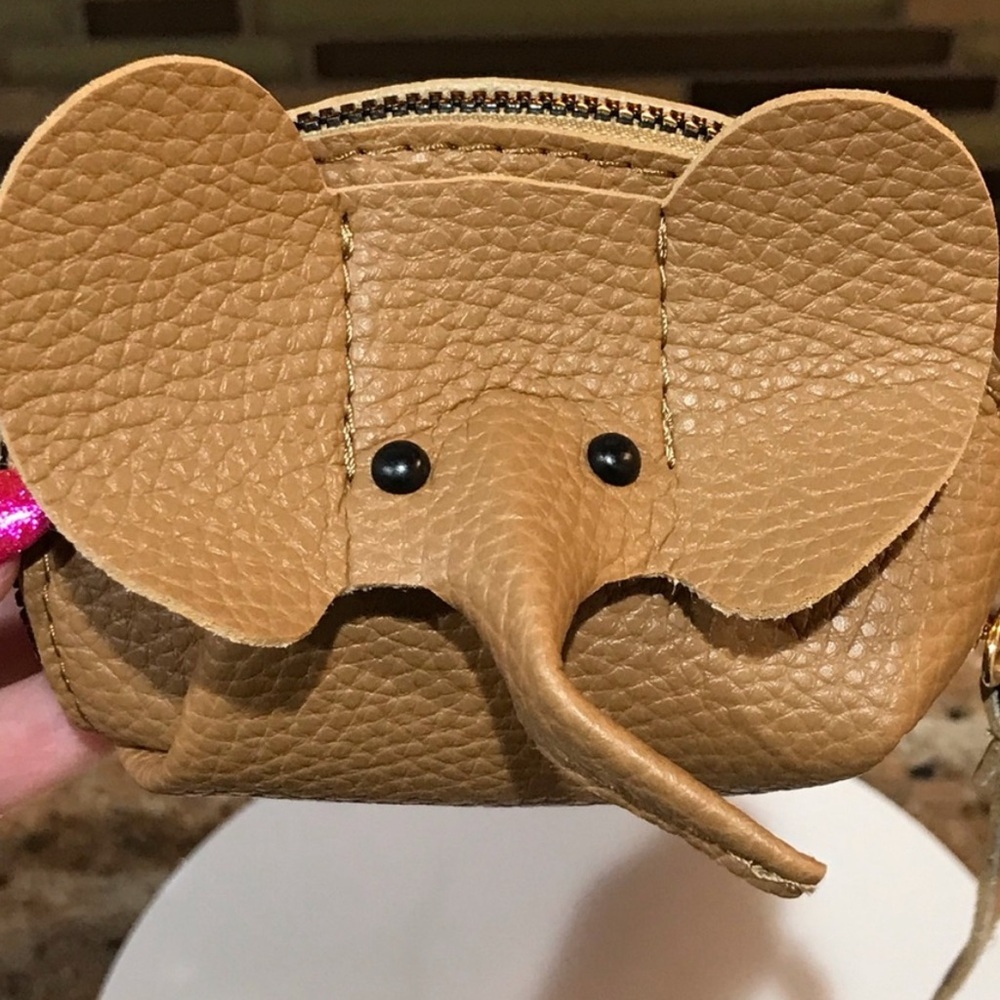 New 2pc Elephant Coin Purse 😍❤️‍🔥🐘 one price - Picture 3 of 6